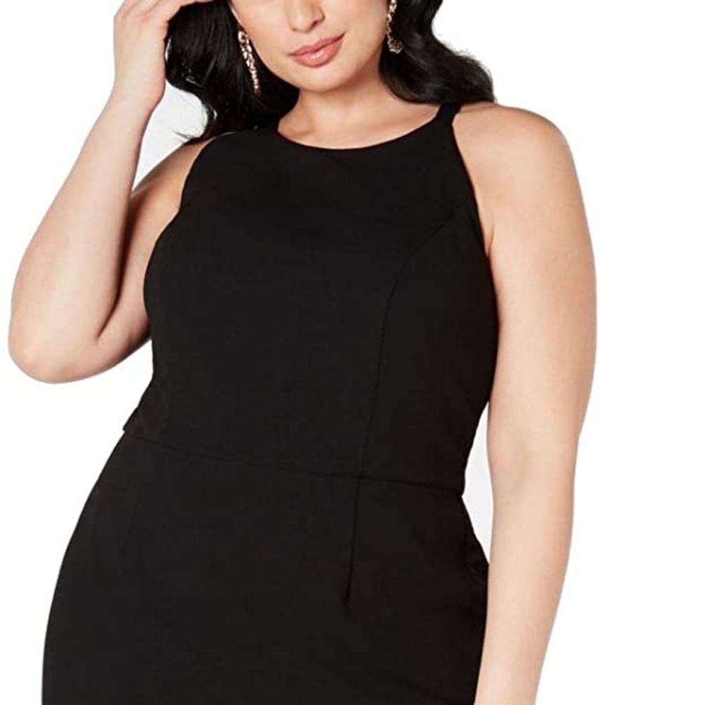 Emerald Sundae Womens Plus Sleeveless Scallop